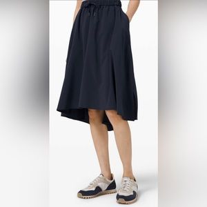 Lululemon | Time to Flounce Skirt | Navy | Size 4